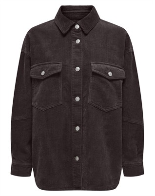 Only - ONLTiggy Shacket- Ganache